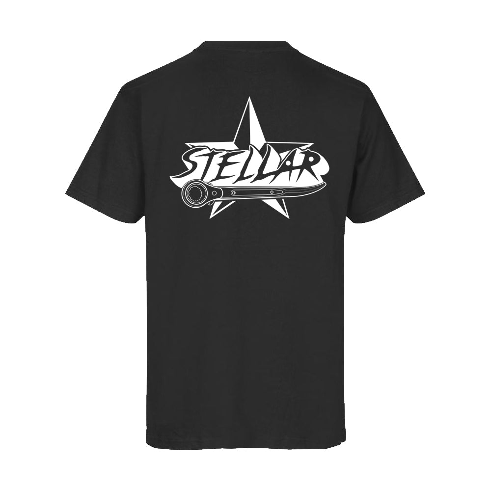 Stellar Scaffolding Original Black T-Shirt