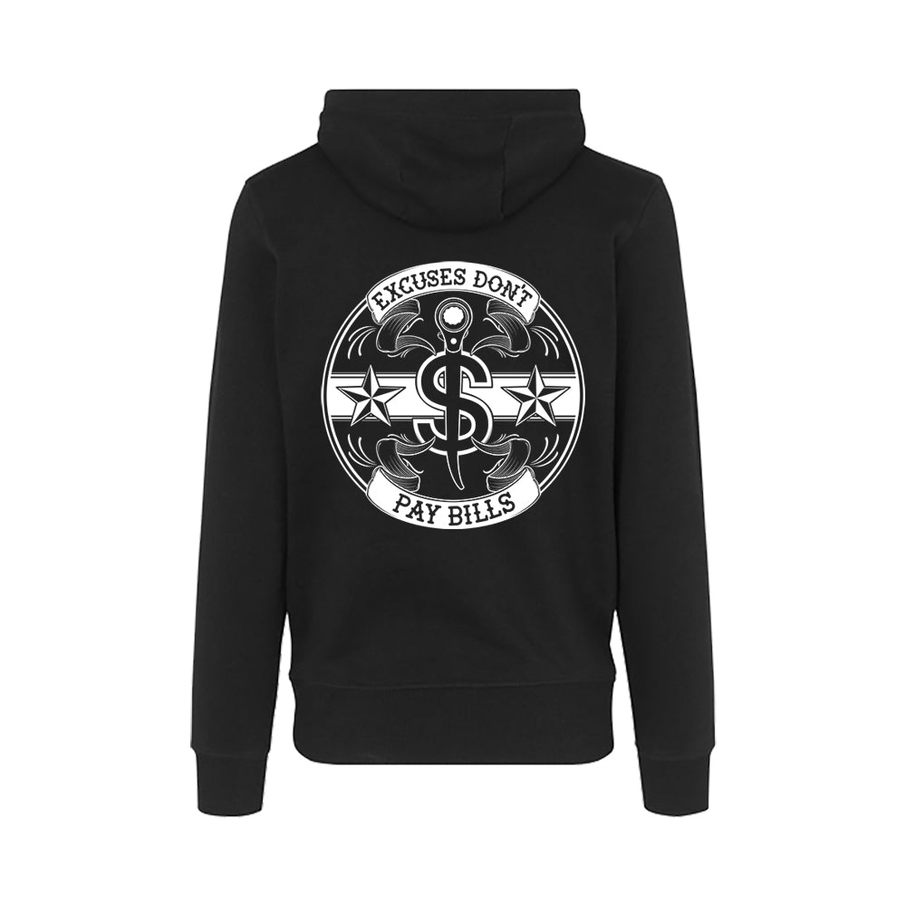 Stellar Scaffolding Dollar Black Hoodie