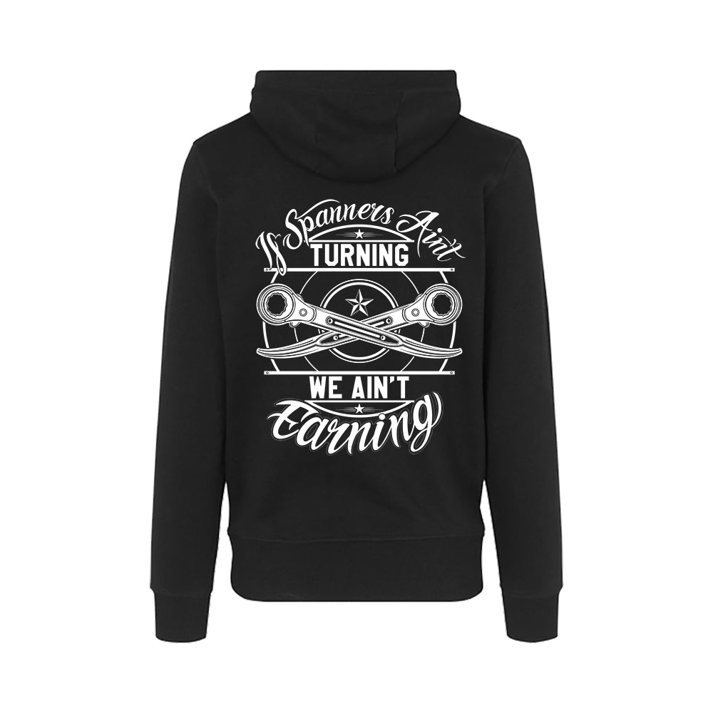 Stellar Scaffolding Spanners Black Hoodie