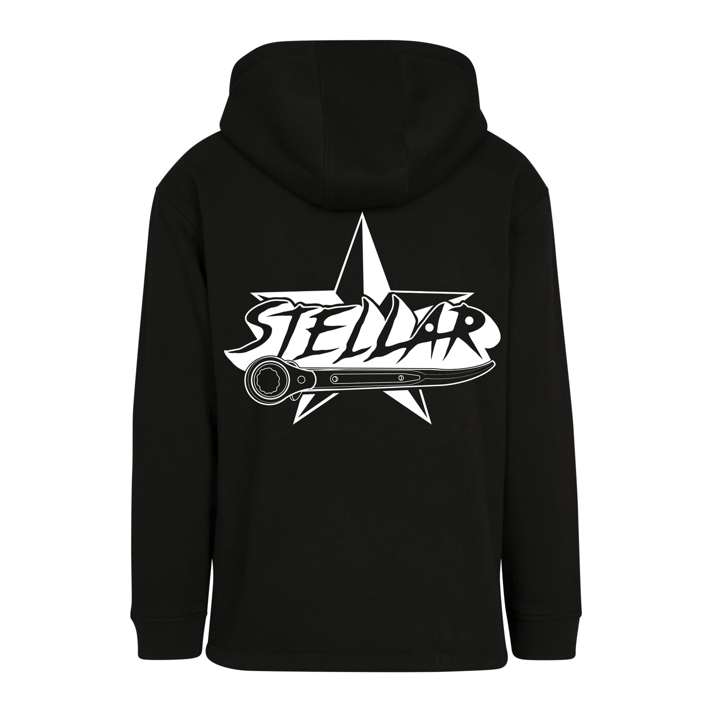 Stellar Scaffolding Pullover Original Black Hoodie