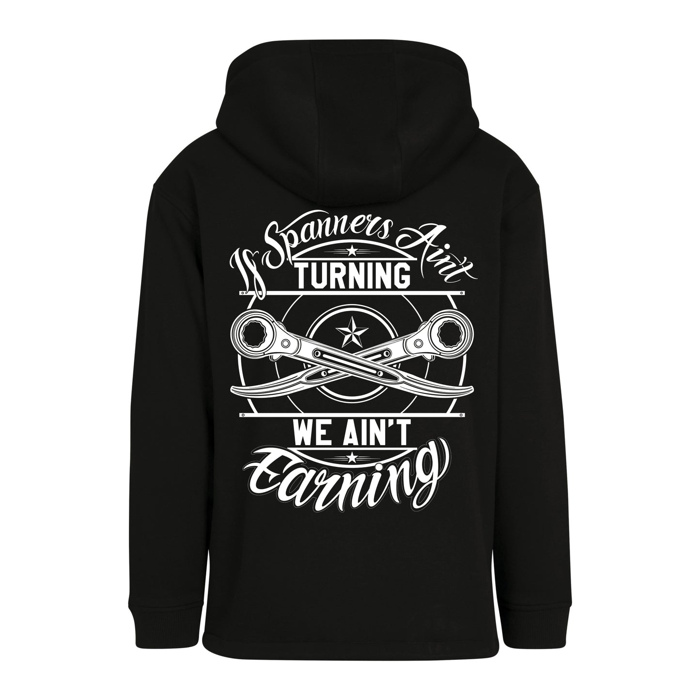 Stellar Scaffolding Pullover Spanners Black Hoodie