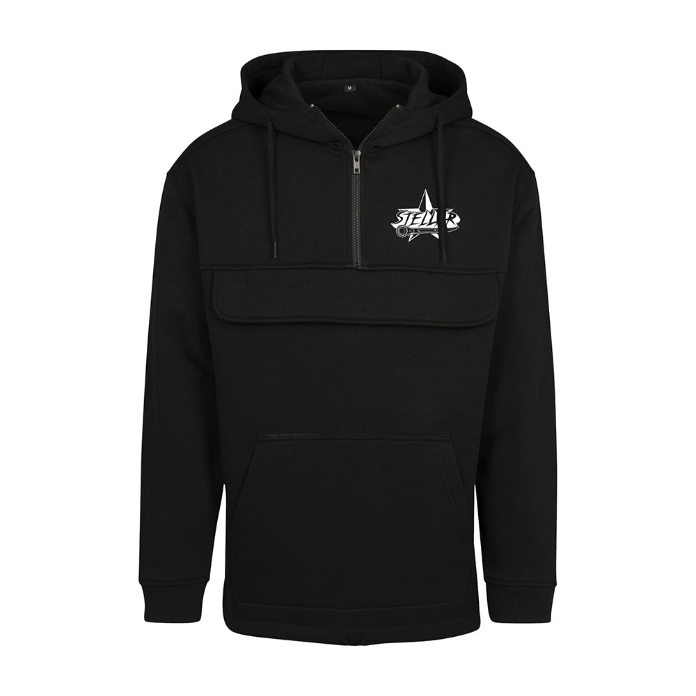 Stellar Scaffolding Pullover Spanners Black Hoodie